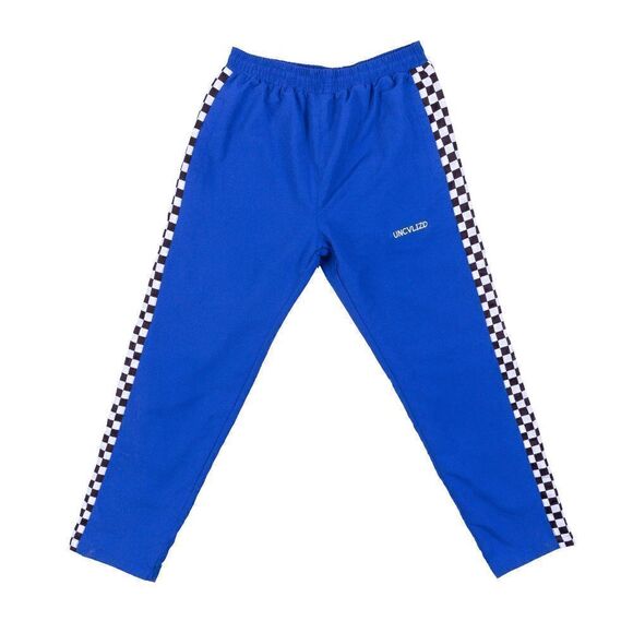 Racer Track Pants- Blue Size X-Large - Picture 1 of 3